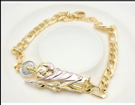 Pulsera Latón Oro 18K - Medida:20+4CM PBR0906817