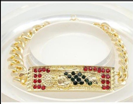 Pulsera Aleación Oro 18K - Medida:17+4cm PBR1006773