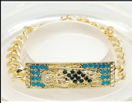 Pulsera Aleación Oro 18K - Medida:17+4cm PBR1006774