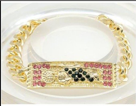 Pulsera Aleación Oro 18K - Medida:17+4cm PBR1006775