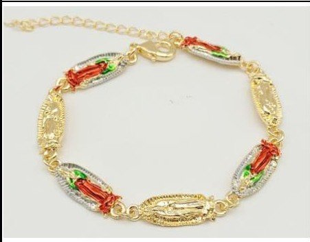 Pulsera Latón Oro 18K - Medida:18+5 CM PBR1106587