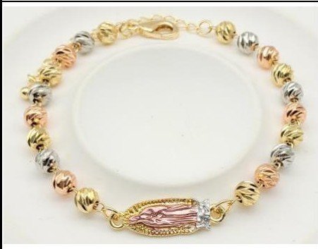 Pulsera Latón Oro 18K - Medida:16+5CM PBR1106712