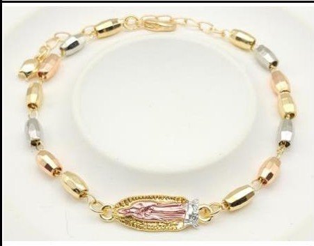 Pulsera Latón Oro 18K - Medida:16+5CM PBR1106714