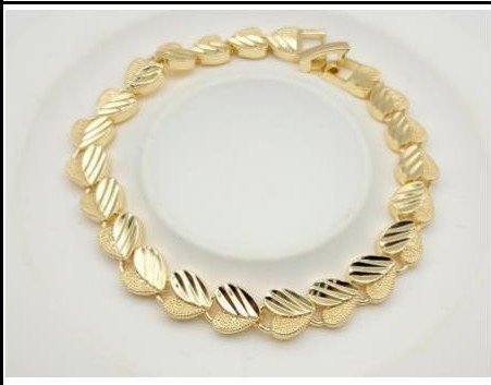 Pulsera Latón Oro 18K - Medida:19CM PBR1206802