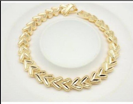 Pulsera Latón Oro 18K - Medida:19CM PBR1206808