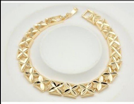 Pulsera Latón Oro 18K - Medida:19CM PBR1206809