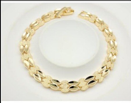 Pulsera Latón Oro 18K - Medida:19CM PBR1206810