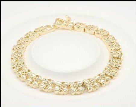 Pulsera Latón Oro 18K - Medida:19CM PBR1206821