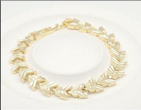 Pulsera Latón Oro 18K - Medida:19CM PBR1206822