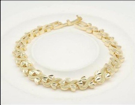 Pulsera Latón Oro 18K - Medida:19CM PBR1206824