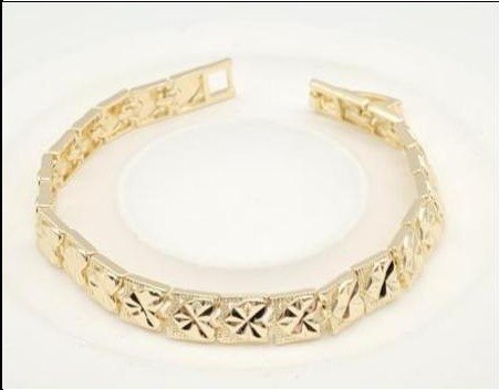 Pulsera Latón Oro 18K - Medida:19CM PBR1206826