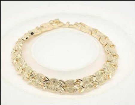 Pulsera Latón Oro 18K - Medida:19CM PBR1206834