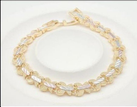 Pulsera Latón Oro 18K - Medida:19CM PBR1606839