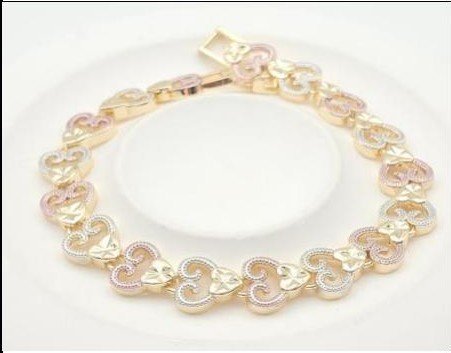 Pulsera Latón Oro 18K - Medida:19CM PBR1606840