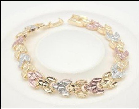 Pulsera Latón Oro 18K - Medida:19CM PBR1606841
