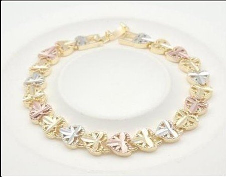 Pulsera Latón Oro 18K - Medida:19CM PBR1606842