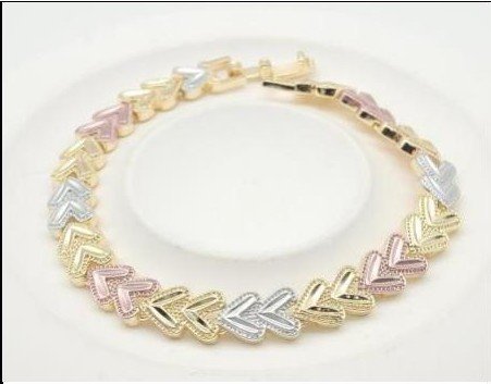 Pulsera Latón Oro 18K - Medida:19CM PBR1606846
