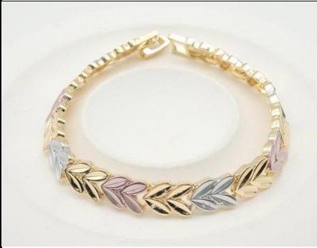Pulsera Latón Oro 18K - Medida:19CM PBR1606848