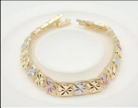Pulsera Latón Oro 18K - Medida:19CM PBR1606849