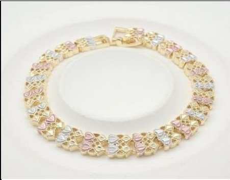 Pulsera Latón Oro 18K - Medida:19CM PBR1606851