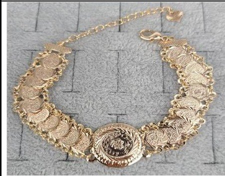 Pulsera Latón Oro 18K PBR1806072