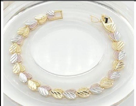 Pulsera Latón Oro 18K - Medida:19CM PBR1806683