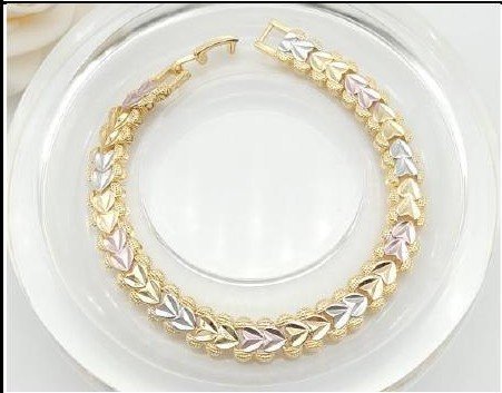 Pulsera Latón Oro 18K - Medida:19CM PBR1806684