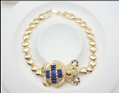 Pulsera Latón Oro 18K - Medida:19CM PBR2006613
