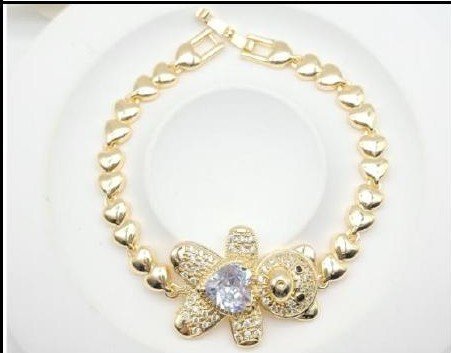 Pulsera Latón Oro 18K - Medida:19CM PBR2006617