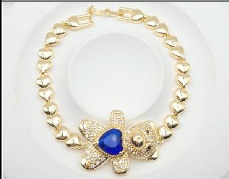 Pulsera Latón Oro 18K - Medida:19CM PBR2006619