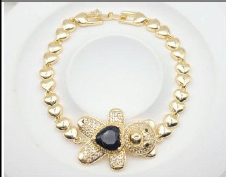 Pulsera Latón Oro 18K - Medida:19CM PBR2006620