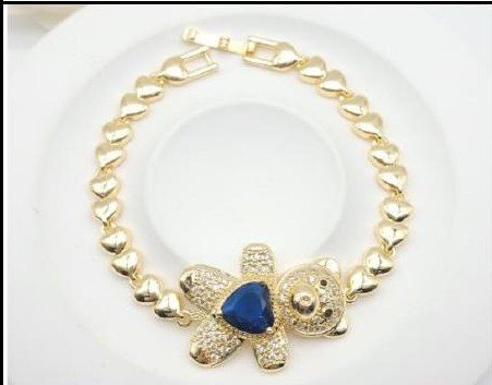 Pulsera Latón Oro 18K - Medida:19CM PBR2006621
