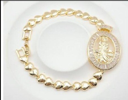 Pulsera Latón Oro 18K - Medida:19CM PBR2006638
