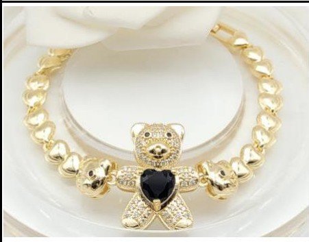 Pulsera Latón Oro 18K - Medida:19CM PBR2006698