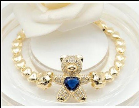 Pulsera Latón Oro 18K - Medida:19CM PBR2006699