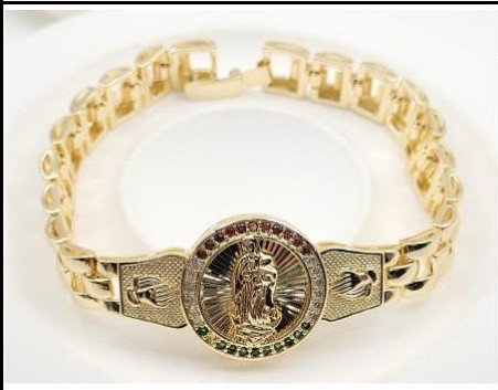 Pulsera Latón Oro 18K - Medida:19CM PBR2006778
