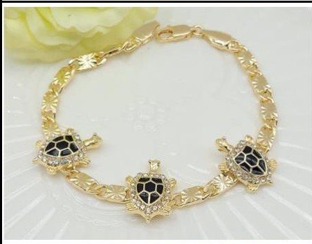 Pulsera Latón Oro 18K - Largo:19cm PBR2006924