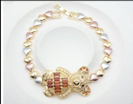 Pulsera Latón Oro 18K - Medida:19CM PBR2206624