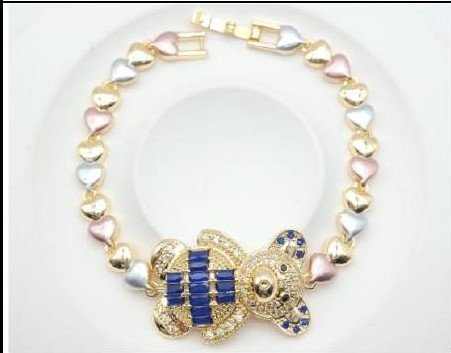 Pulsera Latón Oro 18K - Medida:19CM PBR2206625