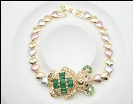 Pulsera Latón Oro 18K - Medida:19CM PBR2206627