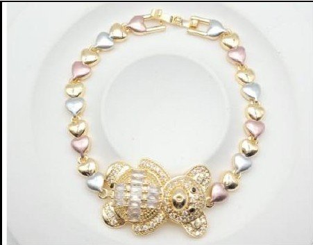 Pulsera Latón Oro 18K - Medida:19CM PBR2206628