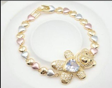Pulsera Latón Oro 18K - Medida:19CM PBR2206629