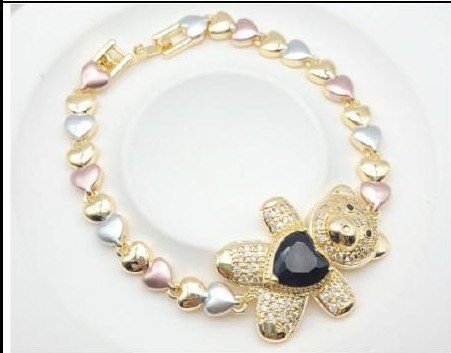 Pulsera Latón Oro 18K - Medida:19CM PBR2206630