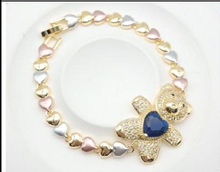 Pulsera Latón Oro 18K - Medida:19CM PBR2206634