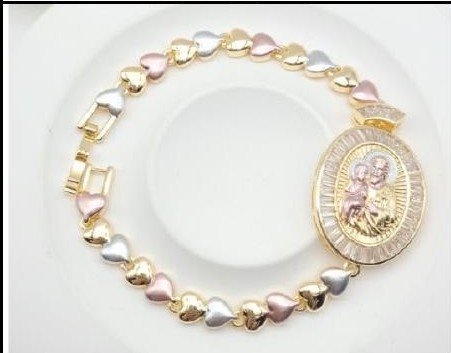 Pulsera Latón Oro 18K - Medida:19CM PBR2206641