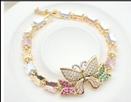 Pulsera Latón Oro 18K - Medida:19CM PBR2206653