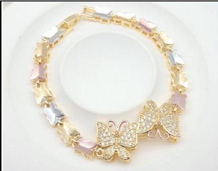 Pulsera Latón Oro 18K - Medida:19CM PBR2206654
