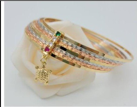 Pulsera Latón 3 Colores PBR2506218