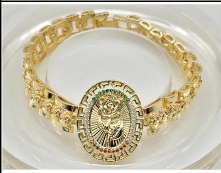 Pulsera Latón Oro 18K - Medida:20CM PBR2706704