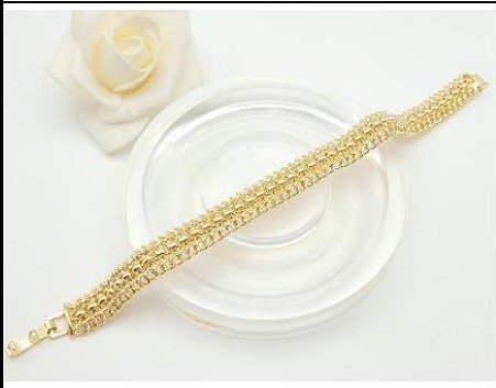 Pulsera Latón Oro 18K - Medida:19cm PBR2806791